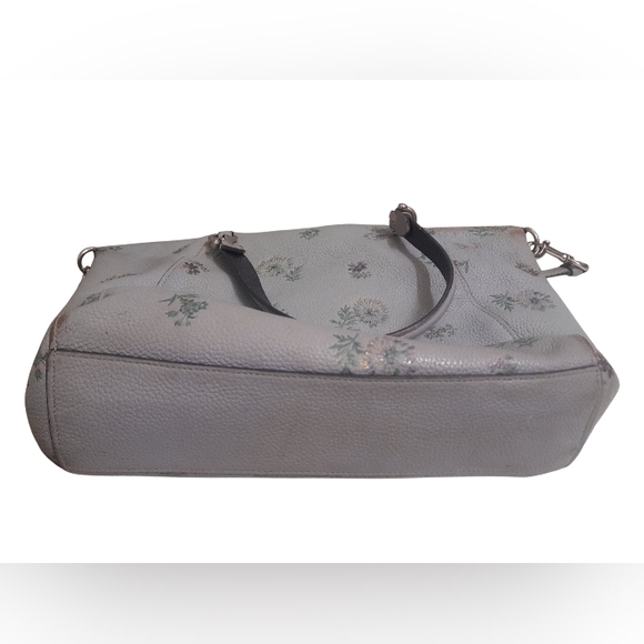 Coach Floral Meadow Print Blue Crossbody Hand Bag - Picture 3 of 12
